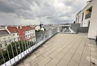 SKYLINEBLICK - DACHGESCHOSSWOHNUNG MIT TERRASSE UND LOGGIA - NÄHE U3