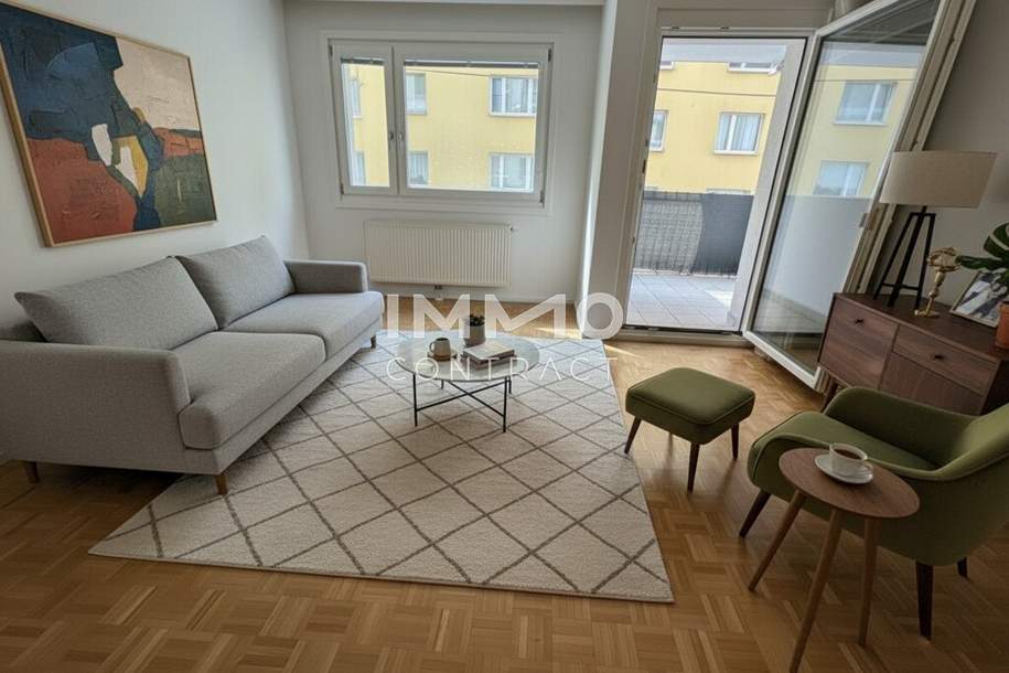 Charmante 3-Zimmer Wohnung mit Loggia und Lift im Herzen von 1030 Wien, Wohnung-miete, 1.999,99,€, 1030 Wien 3., Landstraße