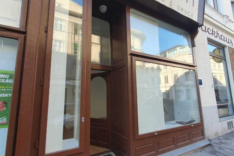 Paket aus zwei großzügigen Geschäftslokalen in Top-Lage des 17. Bezirks zu verkaufen - befristet vermietet und Top-Rendite von 4,35%, Gewerbeobjekt-kauf, 283.566,€, 1170 Wien 17., Hernals