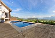 Exklusives Wohnhaus mit Panoramablick, Pool & Home-Spa am Magdalensberg