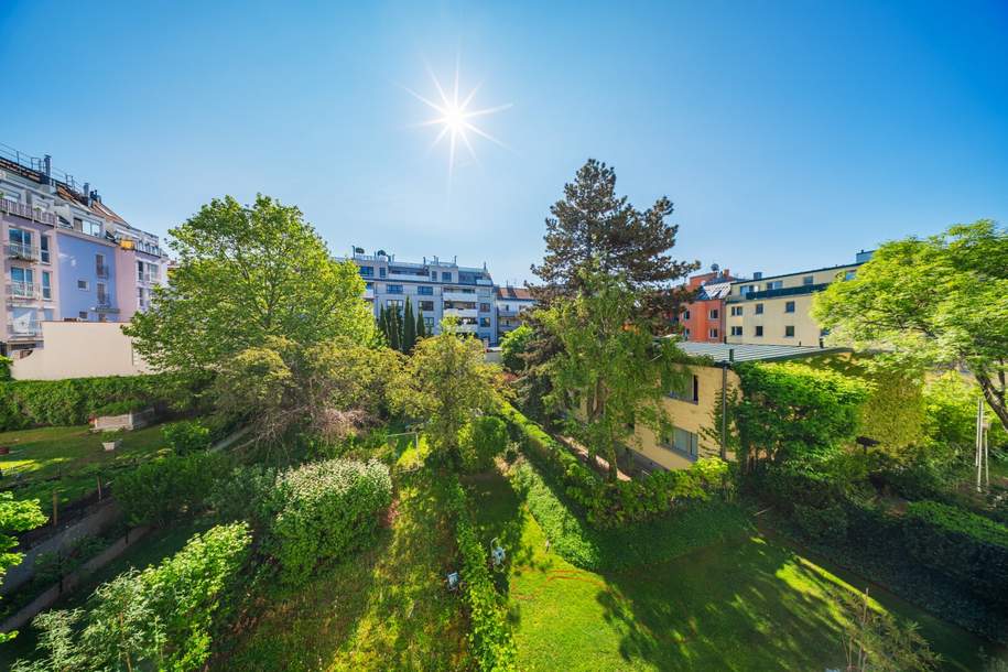 GRÜNBLICK von der eigenen TERRASSE! Gepflegter Neubau mit Fernwärme - inklusive Garagenstellplatz!, Wohnung-kauf, 320.000,€, 1190 Wien 19., Döbling