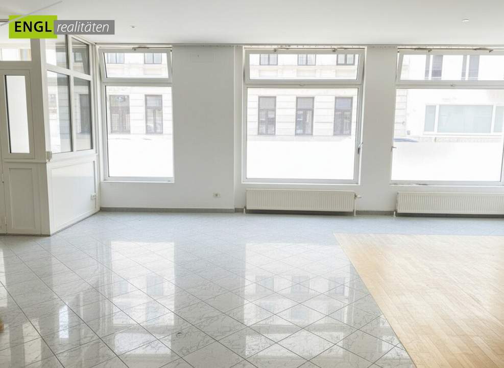 Ordination, Geschäftslokal oder Büro in bester Lage mit voll ausgestatteter 55m² Wohnung und 2 TG Plätze