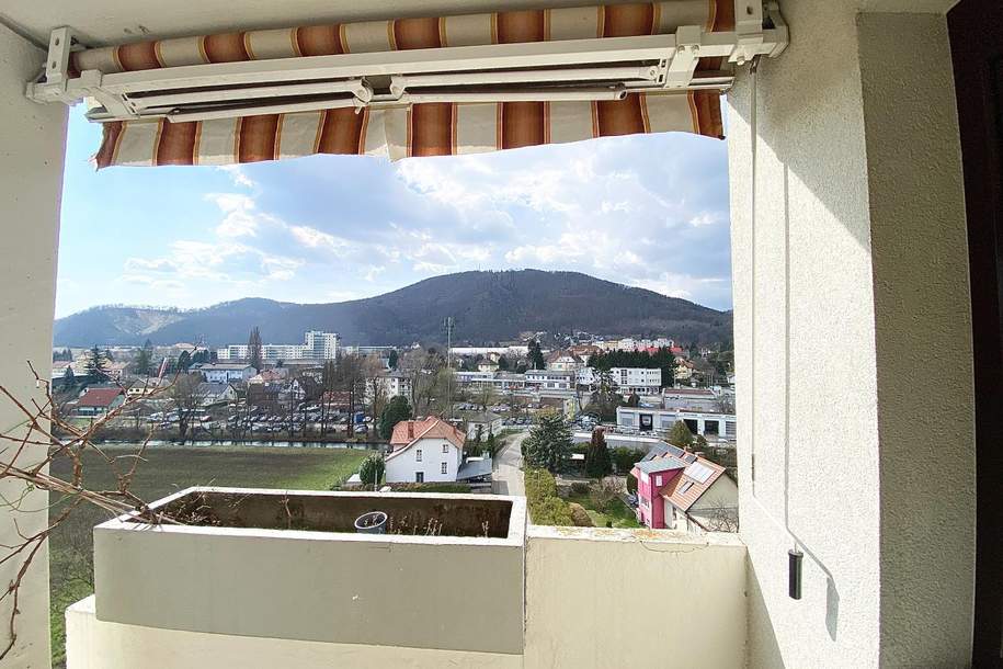 Loggia, Aussicht &amp; perfekte Infrastruktur – 2-Zimmer-Wohnung im 7. Stock, Wohnung-kauf, 99.900,€, 8051 Graz(Stadt)