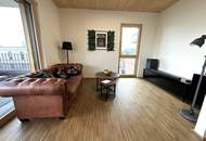 Wunderschöne &amp; vollmöblierte 2-Zimmerwohnung in absoluter Ruhelage mit schönem Ausblick von großer Terrasse - en suite Badezimmer inklusive