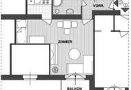 ++Bujatti++ Fantastic 1-room first-occupancy apartment with balcony