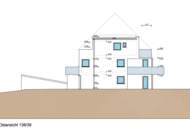 "Share Deal" Genehmigtes Projekt - 2 Häuser mit je 3 Wohnungen + TG
