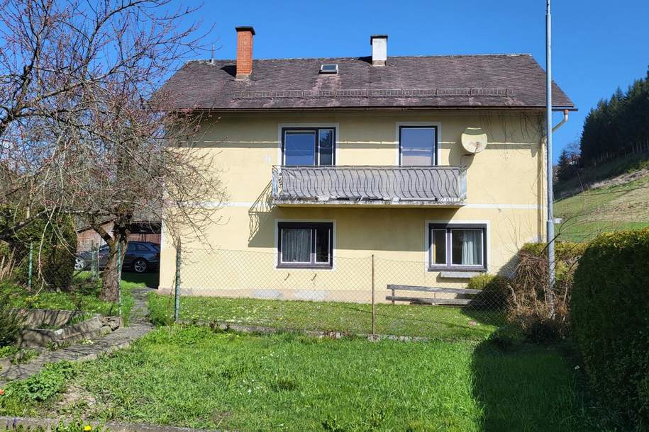 Renovierungsbedürftiges Einfamilienhaus mit Charme in sonniger Lage in Afling, Haus-kauf, 98.000,€, 8572 Voitsberg