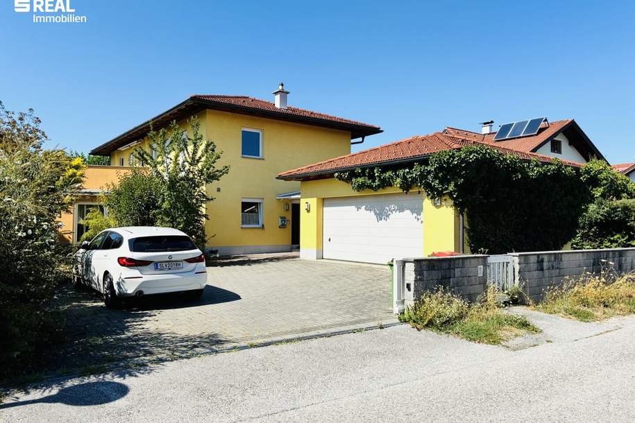 Modernes Einfamilienhaus mit Doppelgarage in Bürmoos, Haus-kauf, 776.000,€, 5111 Salzburg-Umgebung