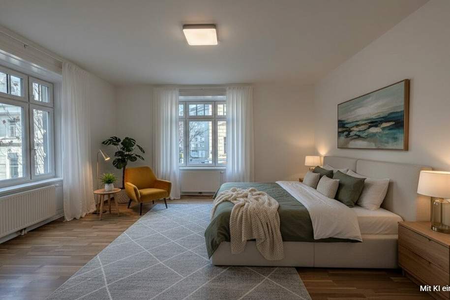 Altbauwohnung im 9. Bezirk - frisch saniert!, Wohnung-miete, 1.971,85,€, 1090 Wien 9., Alsergrund