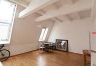 Charmante 60m² Galeriewohnung mit 24m² Terrasse Nähe Naschmarkt