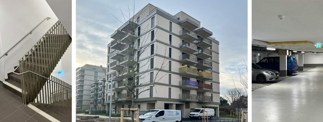 2-Zimmer Neubauwohnung inkl. Komplettküche, Balkon-Außenfläche und Kellerabteil/ I3 Top 47
