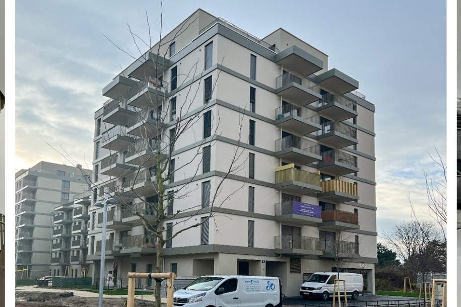 2-Zimmer Neubauwohnung inkl. Komplettküche, Balkon-Außenfläche und Kellerabteil/ I3 Top 47, Wohnung-miete, 799,00,€, 1220 Wien 22., Donaustadt