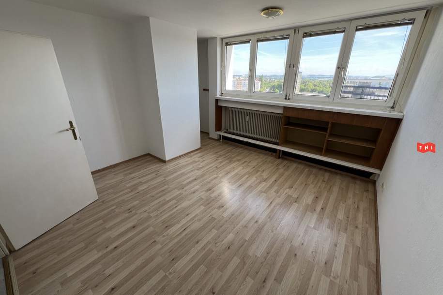 Helle Garconniere im 9.Stock mit herrlichem Ausblick, Wohnung-kauf, 69.000,€, 4600 Wels(Stadt)