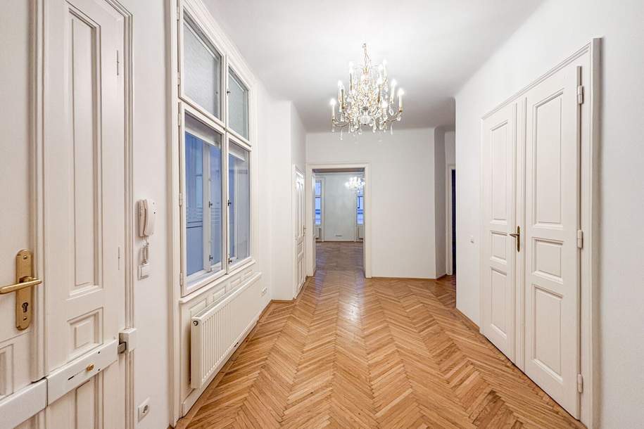 Wohnen im Herzen Wiens: Charmante Altbauwohnung Nähe Graben / Kohlmarkt / Goldenes Quartier / Stephansplatz, Wohnung-miete, 3.752,17,€, 1010 Wien 1., Innere Stadt
