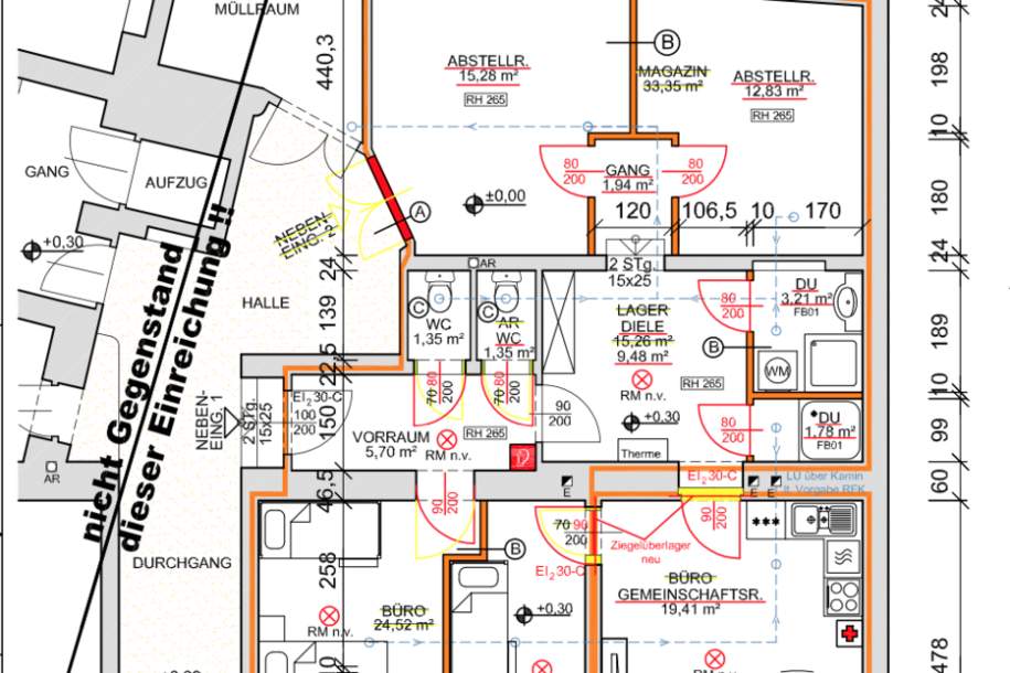 Geschäftslokal mit gewerblichen Widmung/ Wohnung, Wohnung-kauf, 346.500,€, 1170 Wien 17., Hernals