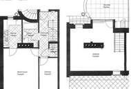 Wohnen über den Dächern: Charmante Maisonette mit großer Terrasse