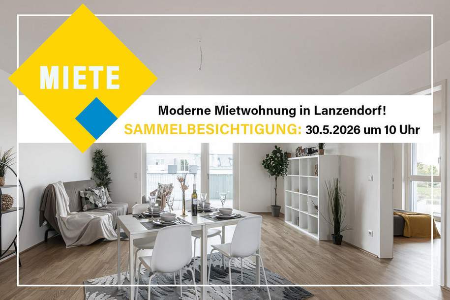 einen Katzensprung von Wien entfernt MIETE, Wohnung-miete, 1.056,40,€, 2326 Bruck an der Leitha