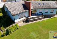 Familienhaus mit Doppelgarage und viel Platz auf ebenem Grund!