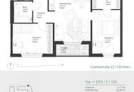 Toller 3-Zimmer Grundriss in Ruhelage in 1100 Wien - ab sofort verfügbar!