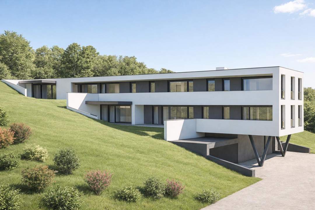 Eigentumswohnungen, moderne Architektur, Terrasse, Garten, Erstbezug!