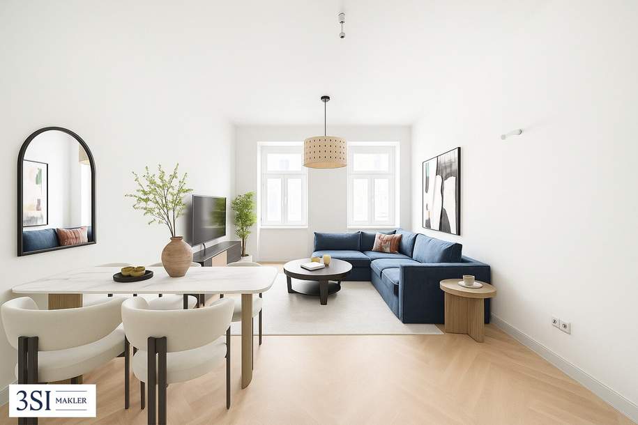 Stilvoller Altbau trifft modernen Luxus – Exklusives Wohnen mit Balkon, Wohnung-kauf, 309.000,€, 1150 Wien 15., Rudolfsheim-Fünfhaus
