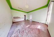 Sanierungsbedürftige Altbauwohnung in Leobener Stadtvilla am Mareckkai - Mehrheitsanteil und Mieteinnahmen mit Murblick