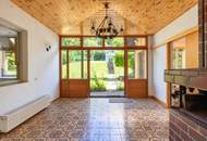 Mehrgenerationenhaus | vier Grundstücke, ca. 2.117 m² Grund, Pool, Sauna, zwei Garagen & großer Garten im Wienerwald