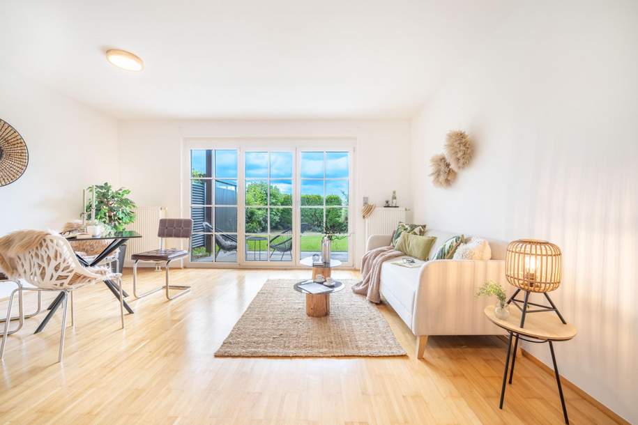 Sonnenplatz zum Verlieben – 2-Zimmer-Gartenwohnung in Ruhelage, Wohnung-kauf, 279.800,€, 5202 Salzburg-Umgebung