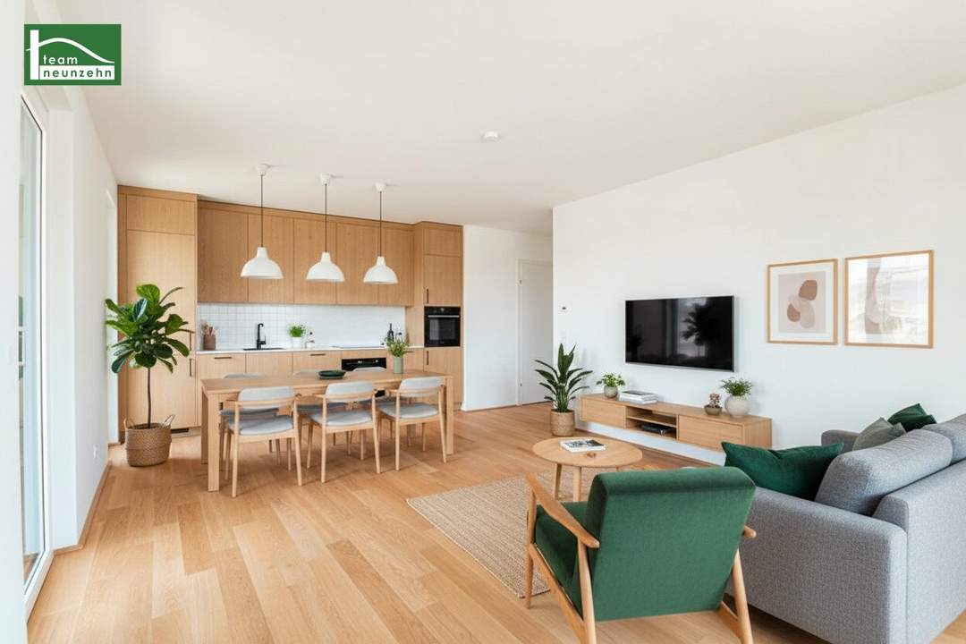 Investieren in Wohnqualität von morgen - Hochwertige Wohnungen im energieeffizienten Neubauprojekt Hirschfeld