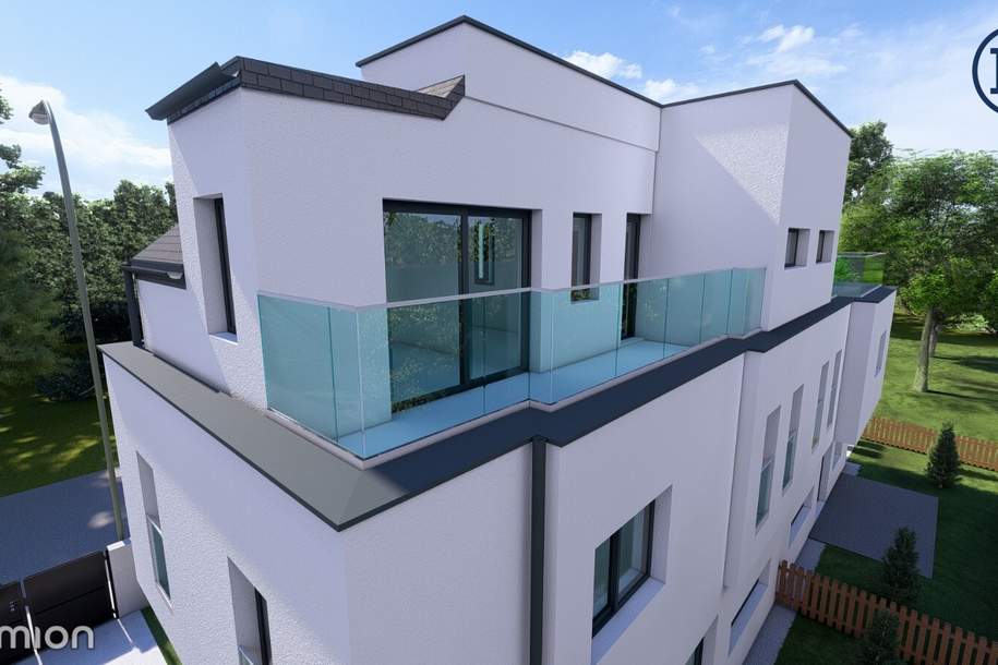 Doppelhaus-Neubau mit Garten, Terrasse &amp; Dachterrasse – Schlüsselfertig!, Haus-kauf, 679.000,€, 1230 Wien 23., Liesing