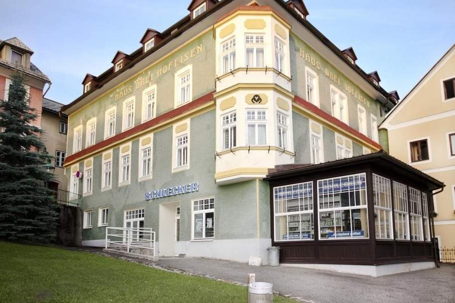 Ecklokal im Ortszentrum von Mariazell - PROVISIONSFREI - Miete oder Kauf möglich -, Gewerbeobjekt-kauf, 99.900,€, 8630 Bruck-Mürzzuschlag