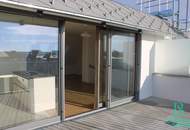 Elegant und exklusiv! Dachgeschosswohnung mit Balkon und Terrassen – mit Blick über Wien!