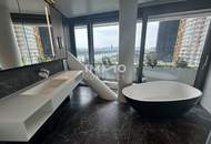 Großzügige 4 Zimmer Wohnung mit über 100 m² Balkon und Blick auf die Donau!
