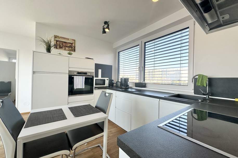 TOLLE ANLEGERWOHNUNG!! Tolle 2 Zimmerwohnung + Dachterrasse nahe der Alten Donau! VOLL MÖBLIERT + Einbauküche & Klimaanlage! U1 Alte Donau & Kagran!!, Wohnung-kauf, 298.999,€, 1220 Wien 22., Donaustadt