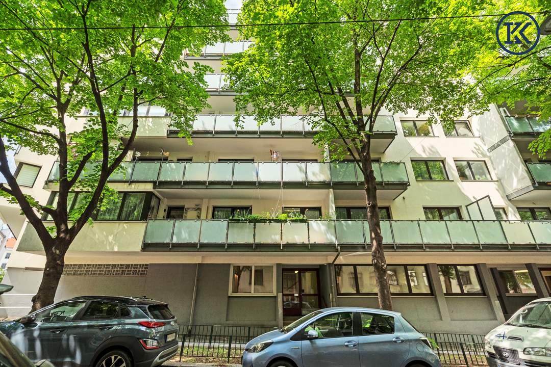 Büro mit Top-Aufteilung &amp; 2 Balkonen im Herzen Meidlings