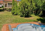 Eigengrund! Großzügiges Einfamilienhaus in Langenzersdorf mit Garten, Pool, Kamin uvm!
