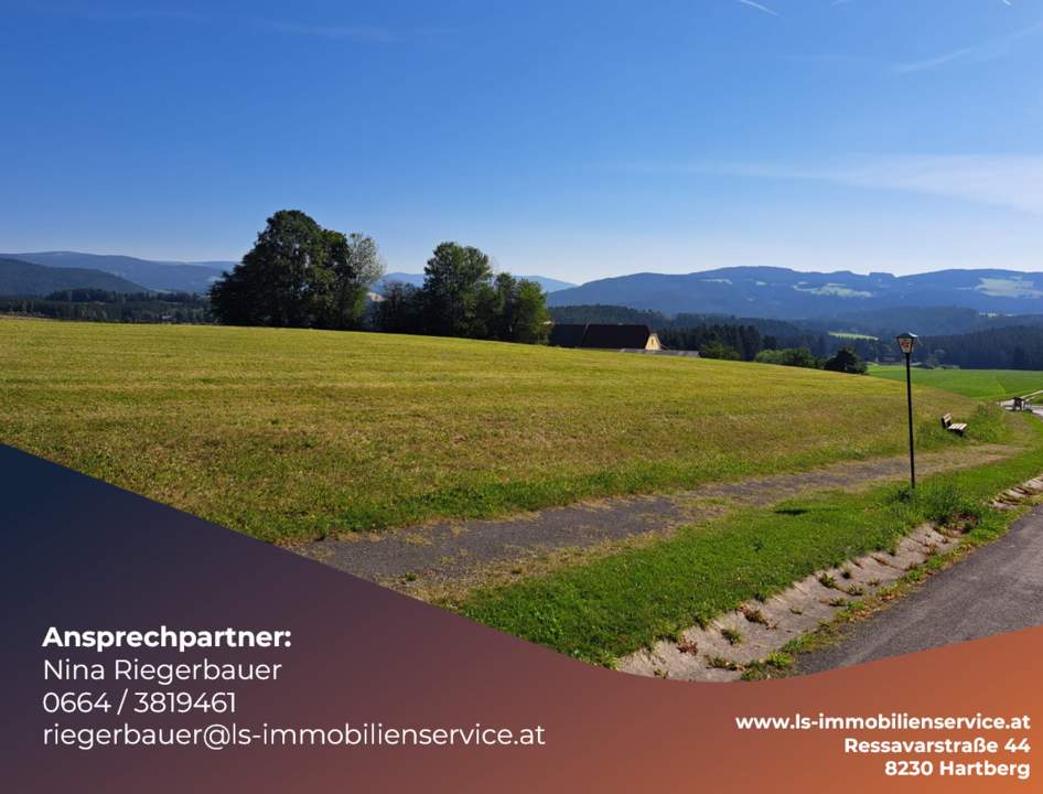 Rarität: Wunderschönes Grundstück mit eigenen Quellenanteil in Wenigzell zu verkaufen!