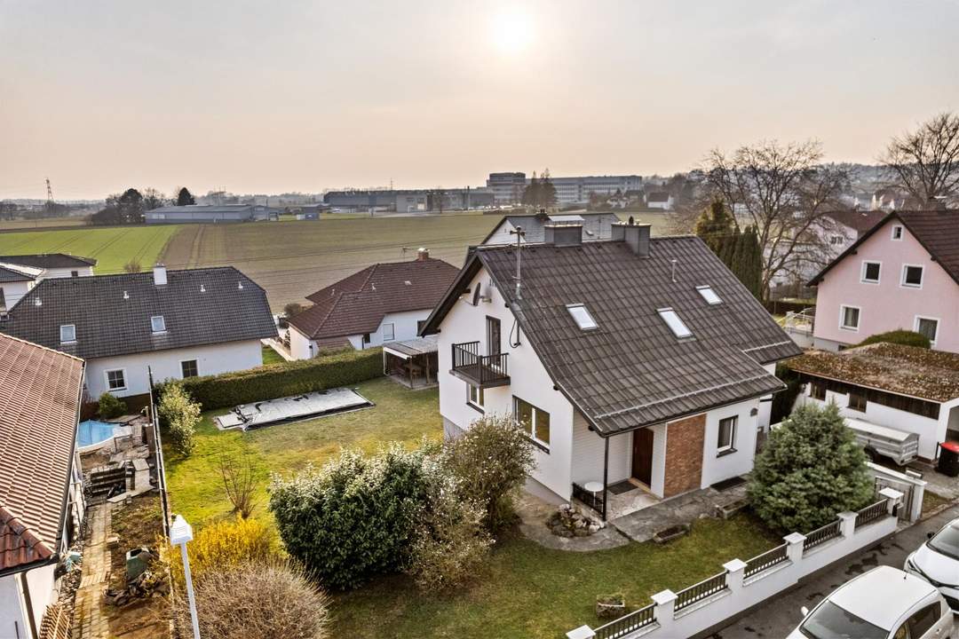 Sonnige Wohnidylle in Leonding mit Garten &amp; Pool