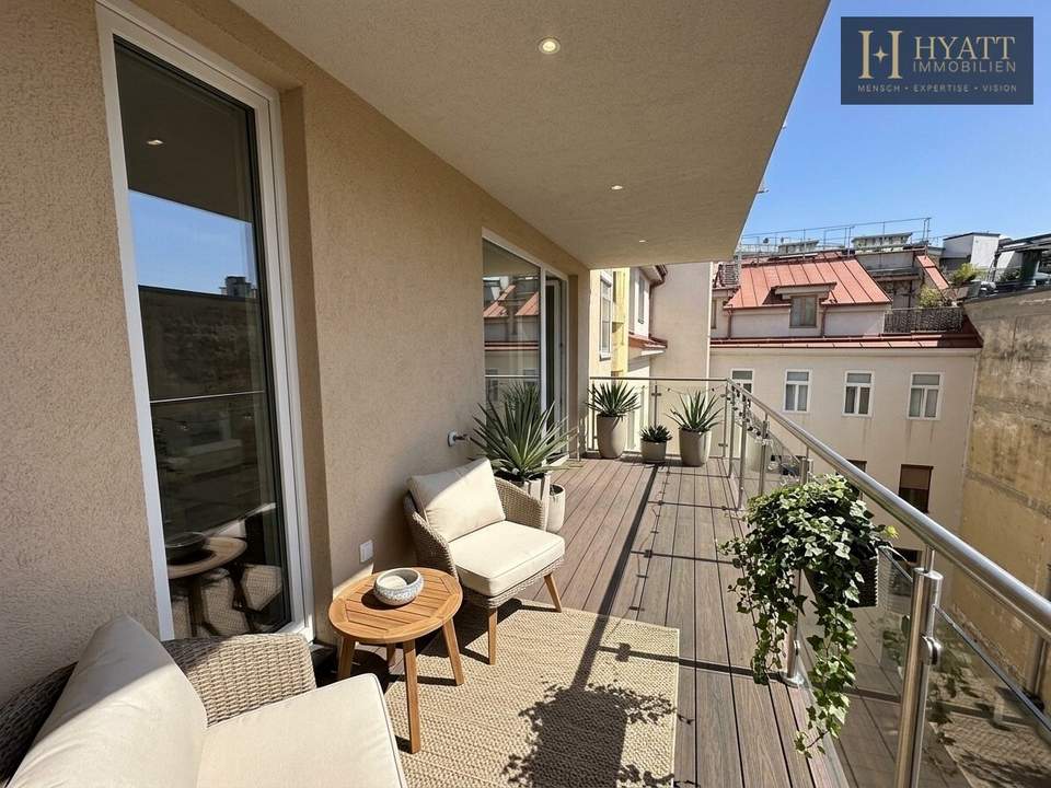 Elegante 4-Zimmer-Wohnung mit Balkon in gefragter Lage des 2. Bezirks