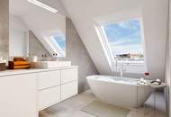 Sky Living - 4 Zimmer im Dachgeschoss mit exklusiver Terrasse: U6 Burggasse