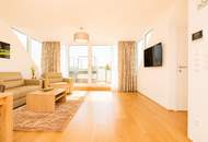 Dachgeschosswohnung mit 2 Terrassen nahe Augarten – Ruhelage & Fernblick