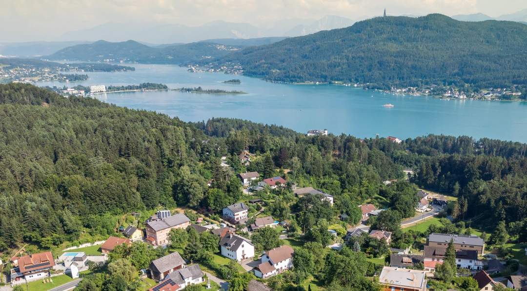Traumgrundstück in St. Martin am Techelsberg mit Panoramablick auf den Wörthersee