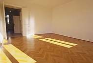 ROCHUSMARKT-NÄHE, sonnige 103 m2 Altbau, 3 Zimmer, WG-geeignet, Küche, Wannenbad, Parketten, Geusaugasse