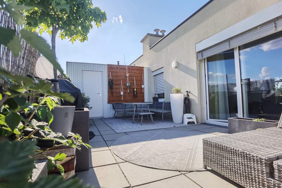 Moderne DG-Maisonette mit Traumterrasse und idealer Infrastruktur (Provisionsfrei), Wohnung-kauf, 398.000,€, 2542 Baden