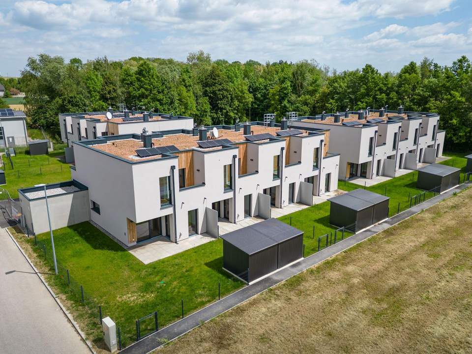 Provisionsfrei! Freifinanzierte Reihenhäuser in der Gartenstadt Kremserberg!