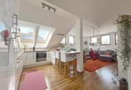 Dachgeschoss mit Terrasse - Ausblick auf die Gloriette