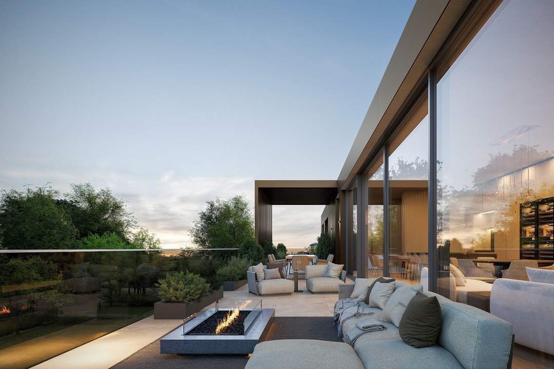 Exklusives Neubau-Penthouse mit 91 m² Dachterrasse in Ruhelage
