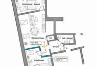 2 Zimmer Wohnung mit 3-Zimmer-Idee in Floridsdorf