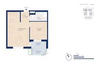 Ruhig gelegene 2-Zimmer Wohnung mit Blick in den Innenhof! Provisionsfrei!