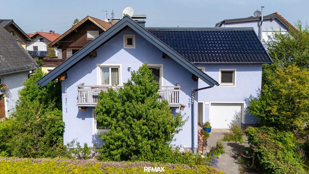 Einfamilienhaus mit großem Garten, Schwedenofen und Garage in Salzburg-Liefering